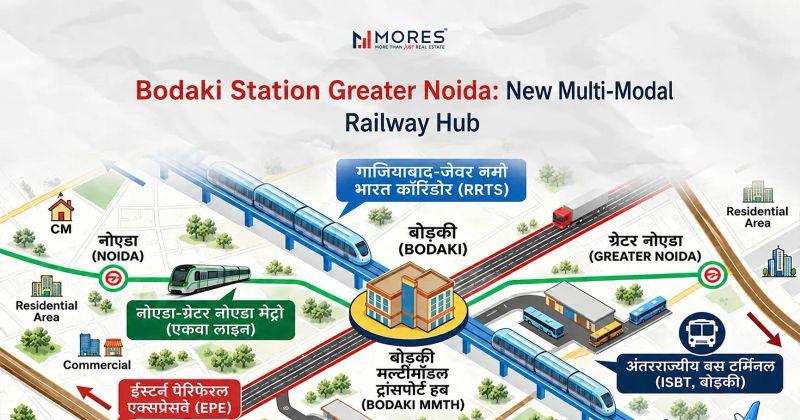 Bodaki Station Greater Noida: New Multi-Modal Railway Hub