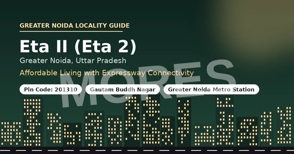 Eta II, Greater noida