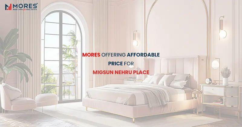 Grab exclusive deals of Migsun Nehru Place Studio Apartments | Starting 30 Lakh onwards