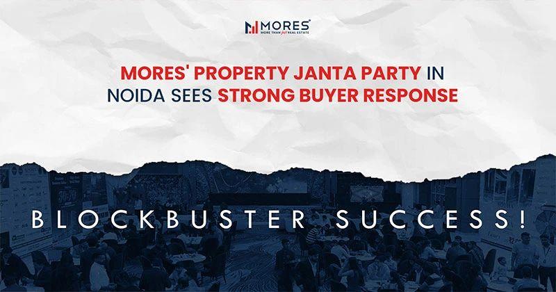 Mores' Property Janta Party Sees Strong Buyer Response, Generates Over ₹130 Crore in Business in one day