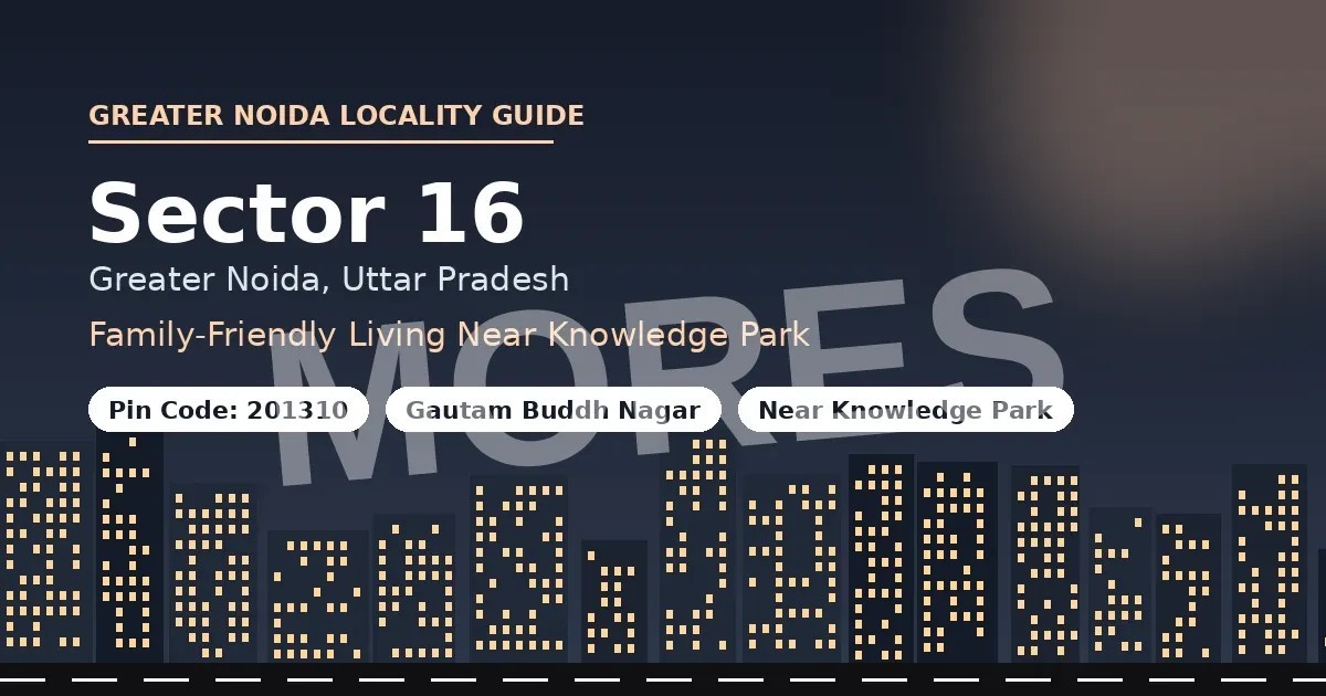 Sector 16, Greater noida