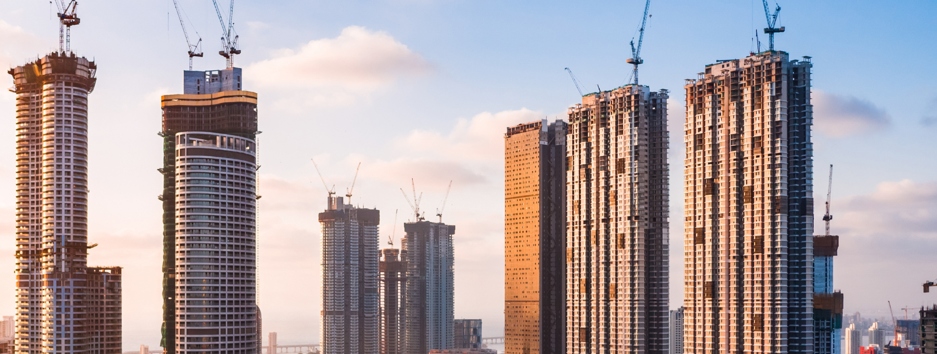 Real Estate Building Contact Section Background